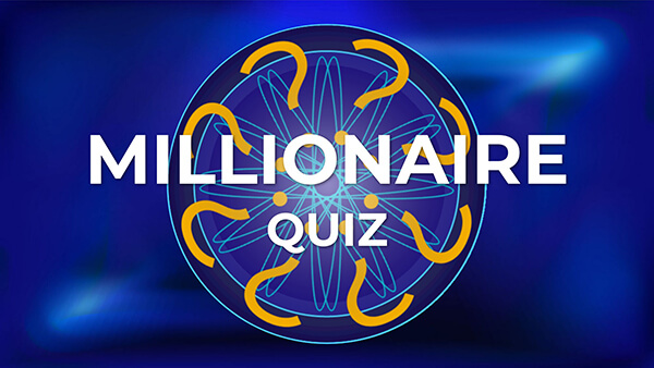 Millionaire quiz