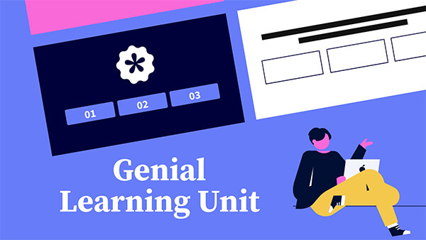 Genial learning unit
