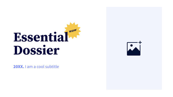 Essential dossier