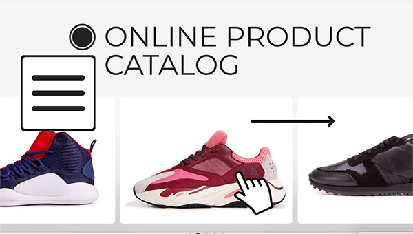 Online product catalog