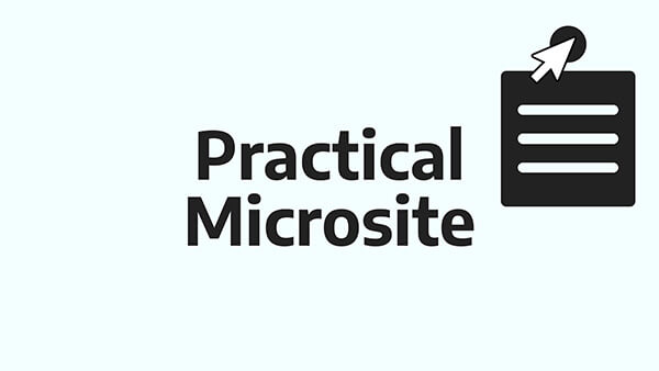Practical microsite