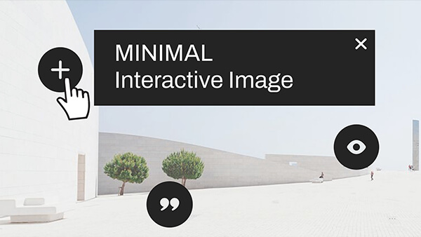 Minimal interactive image