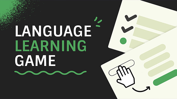 Language learning game