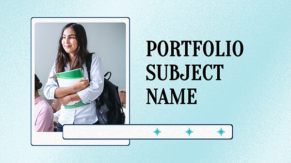 Subject portfolio