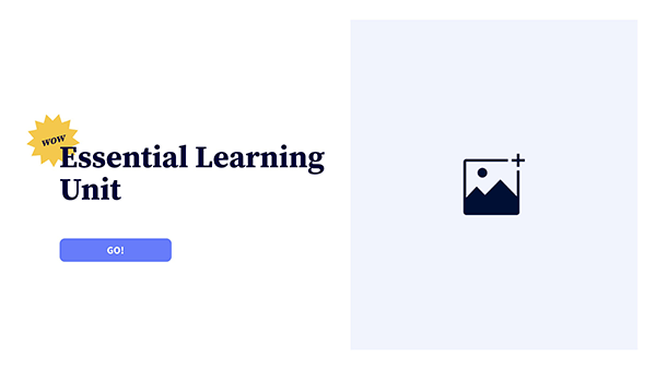 Essential learning unit