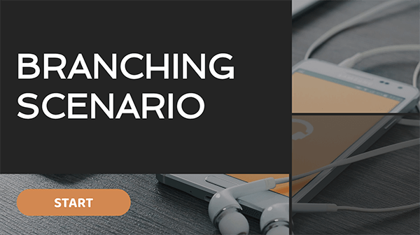 Branching scenario 3