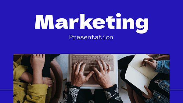 Interactive Marketing presentation template