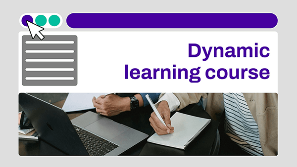 Dynamic learning course