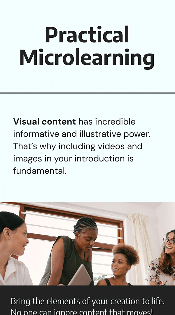 Practical microlearning