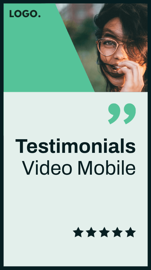 Testimonials video mobile